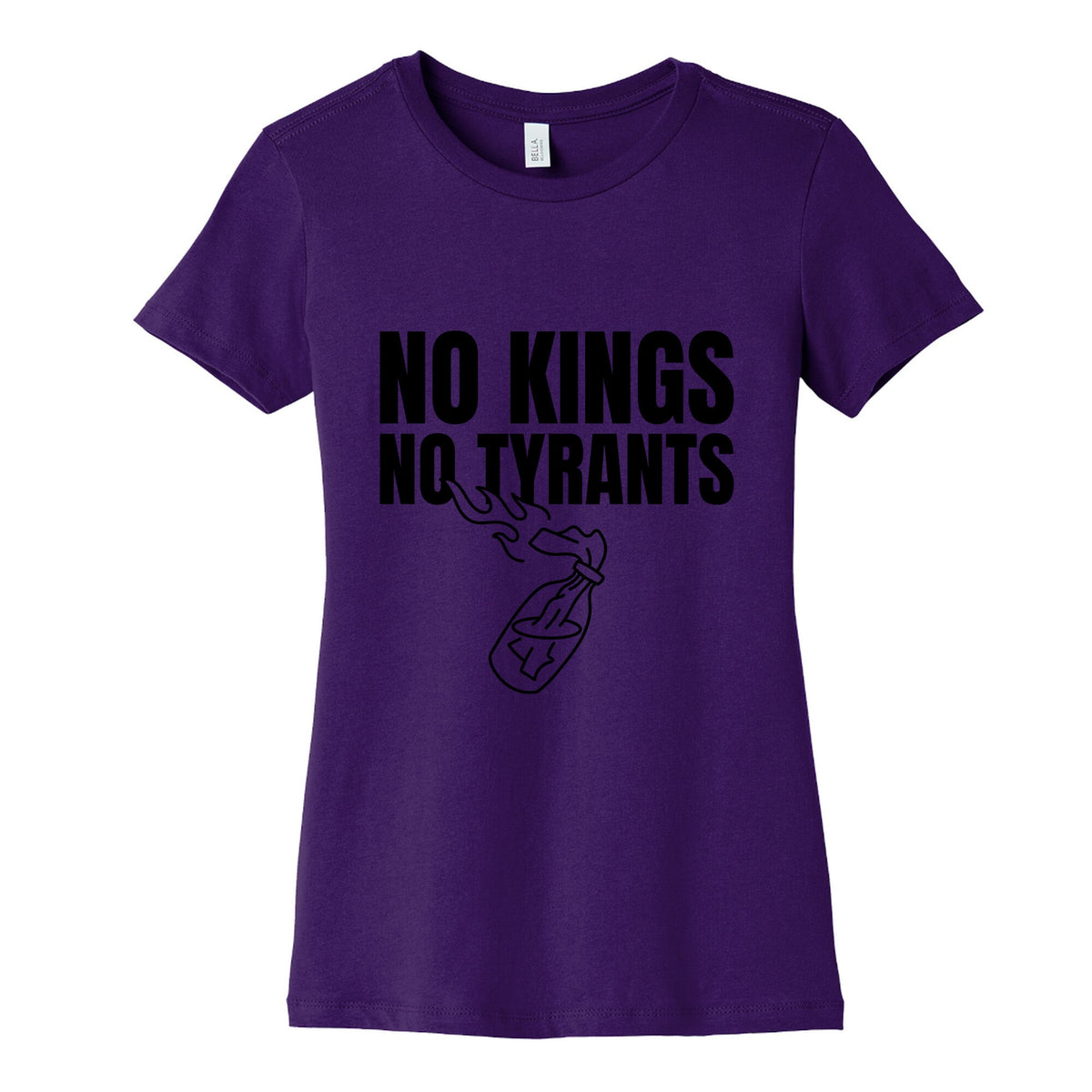 No Kings No Tyrants 2025 Womens Cotton Tee Unisex