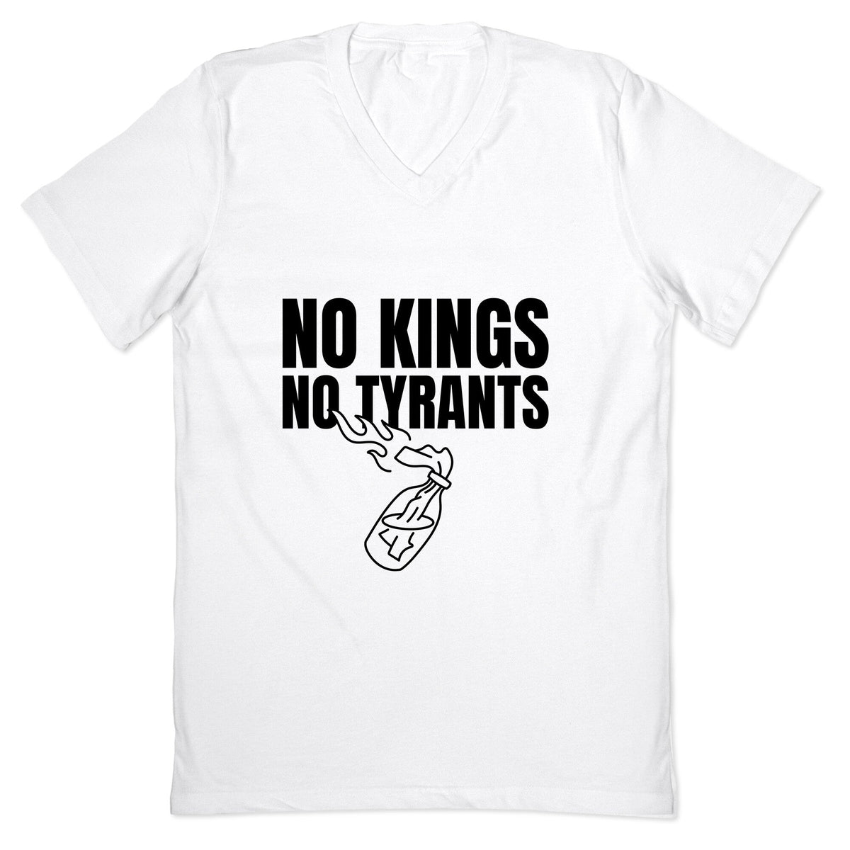 No Kings No Tyrants 2025 V-Neck Unisex