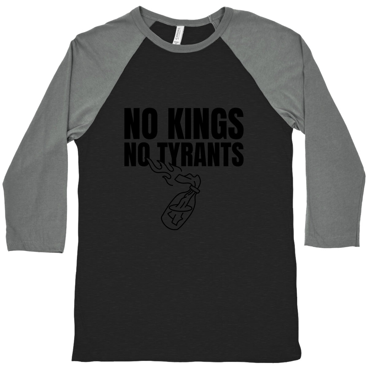 No Kings No Tyrants 2025 Baseball Tee Unisex