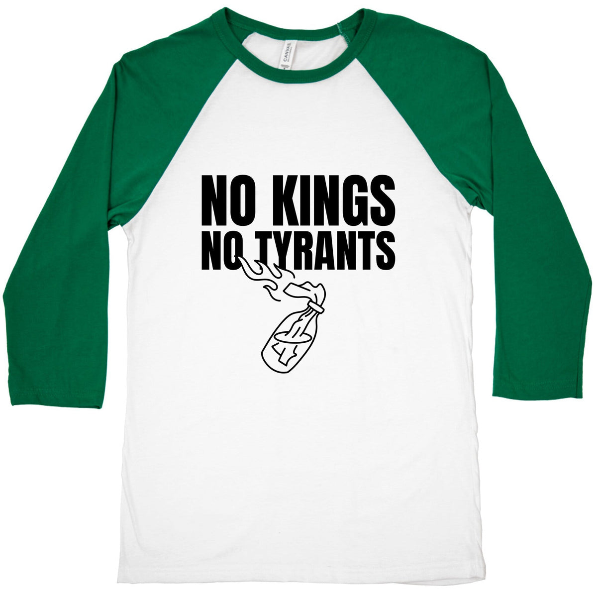 No Kings No Tyrants 2025 Baseball Tee Unisex