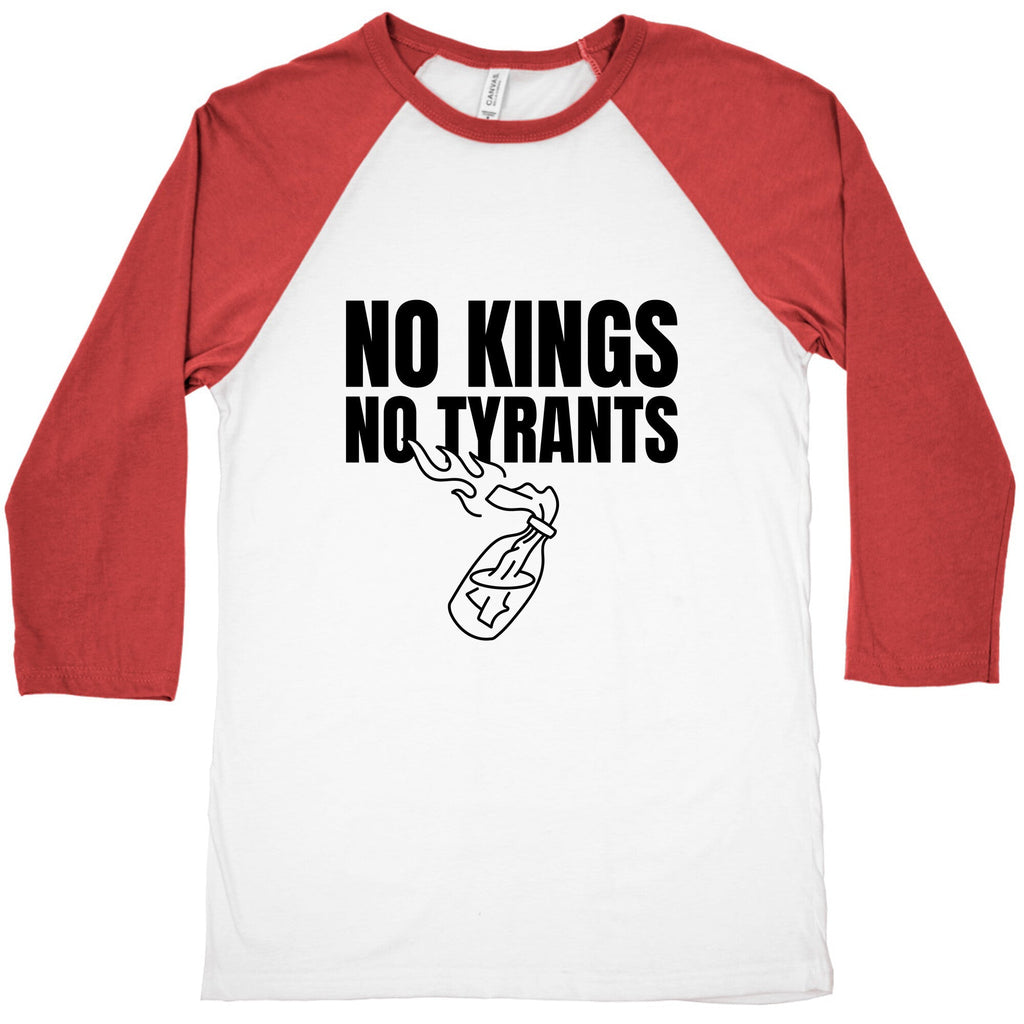 No Kings No Tyrants 2025 Baseball Tee Unisex