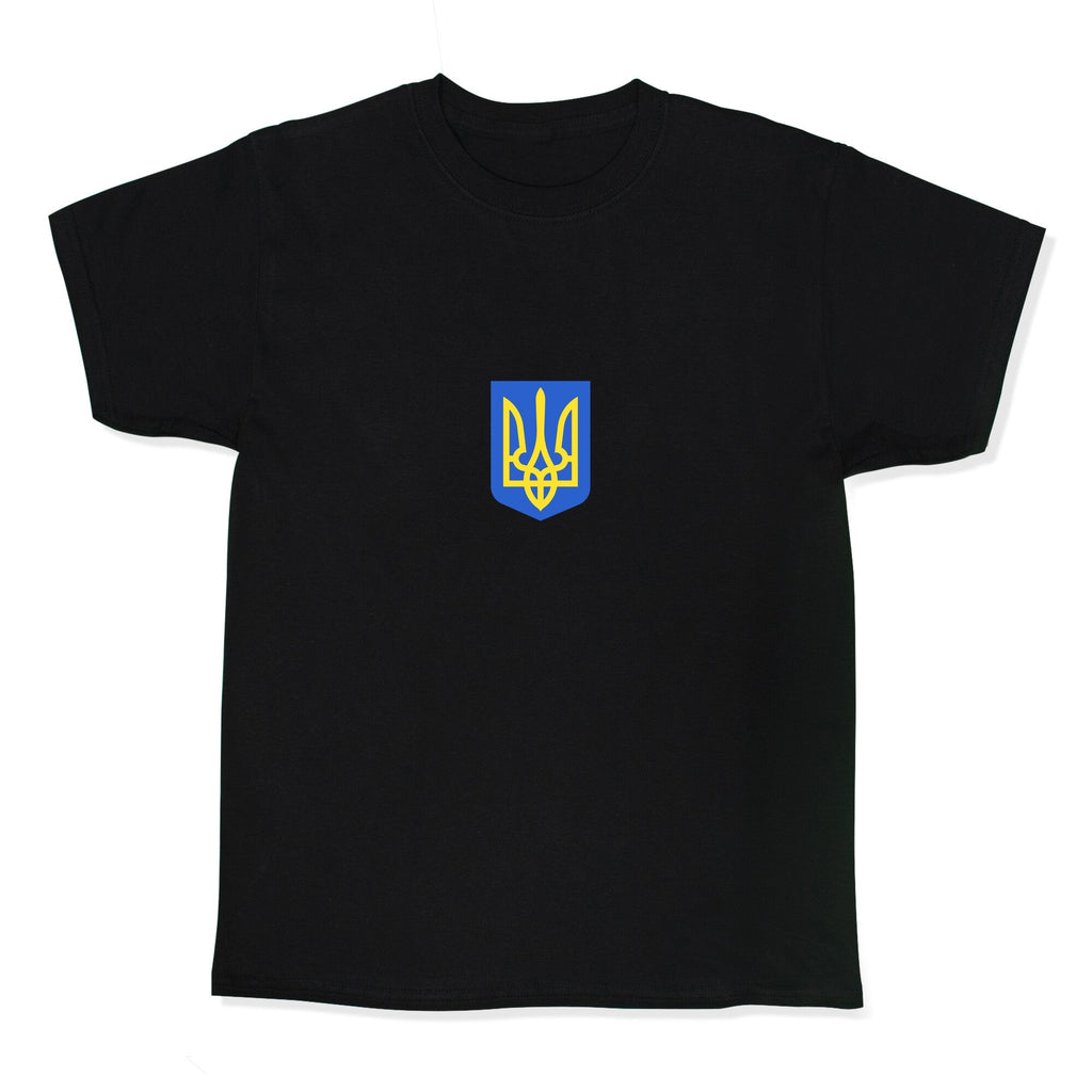 Zelensky Ukraine Trident Kids Tee Unisex
