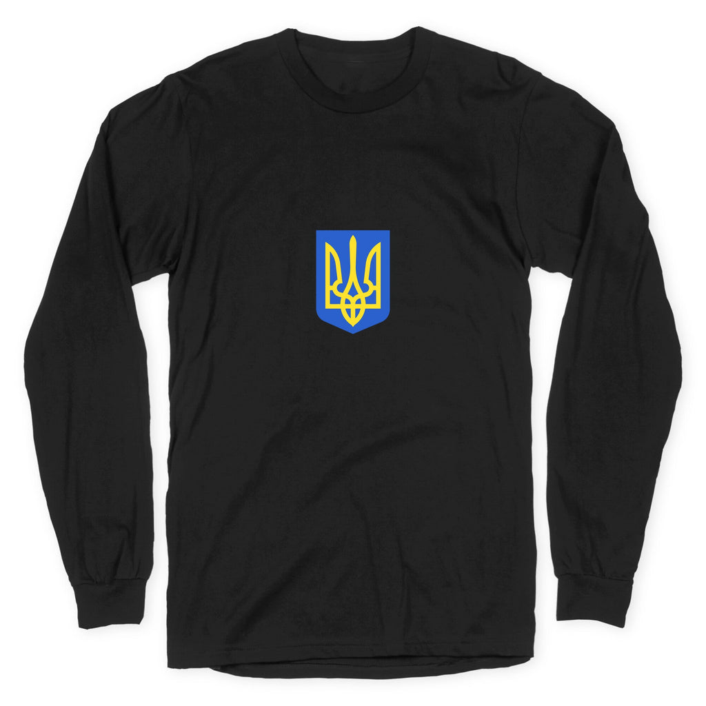 Zelensky Ukraine Trident Longsleeve Tee Unisex