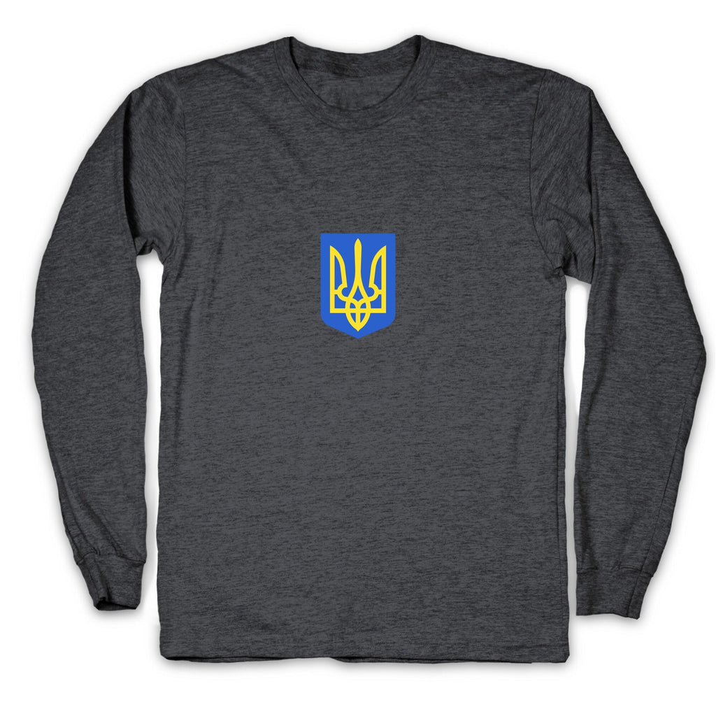 Zelensky Ukraine Trident Longsleeve Tee Unisex