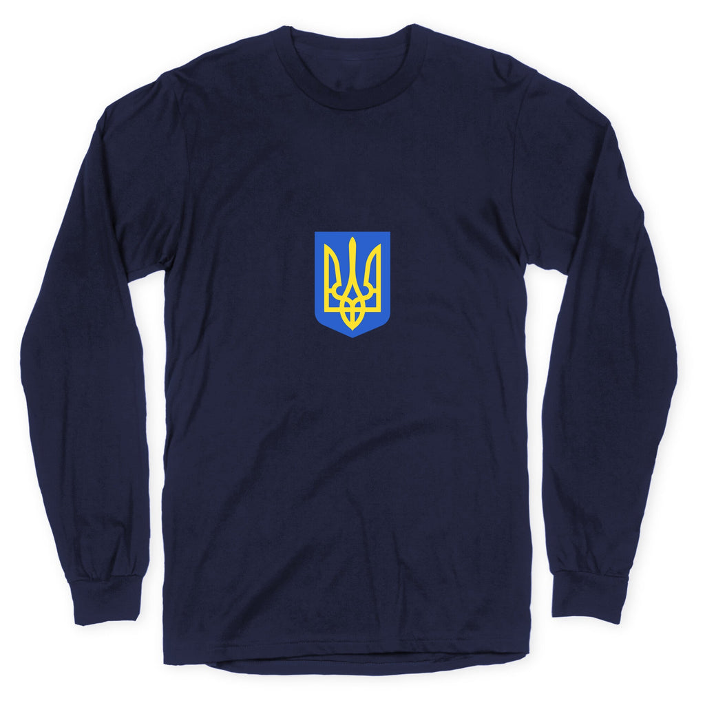 Zelensky Ukraine Trident Longsleeve Tee Unisex