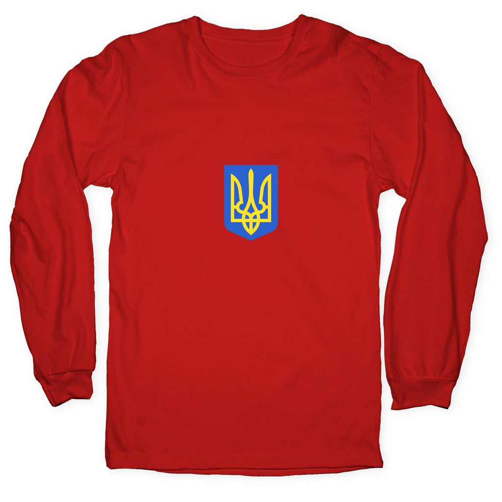 Zelensky Ukraine Trident Longsleeve Tee Unisex