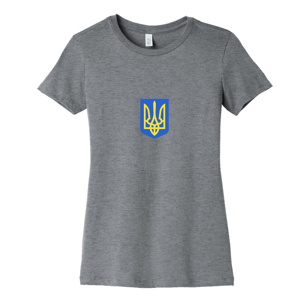 Zelensky Ukraine Trident Womens Cotton Tee Unisex