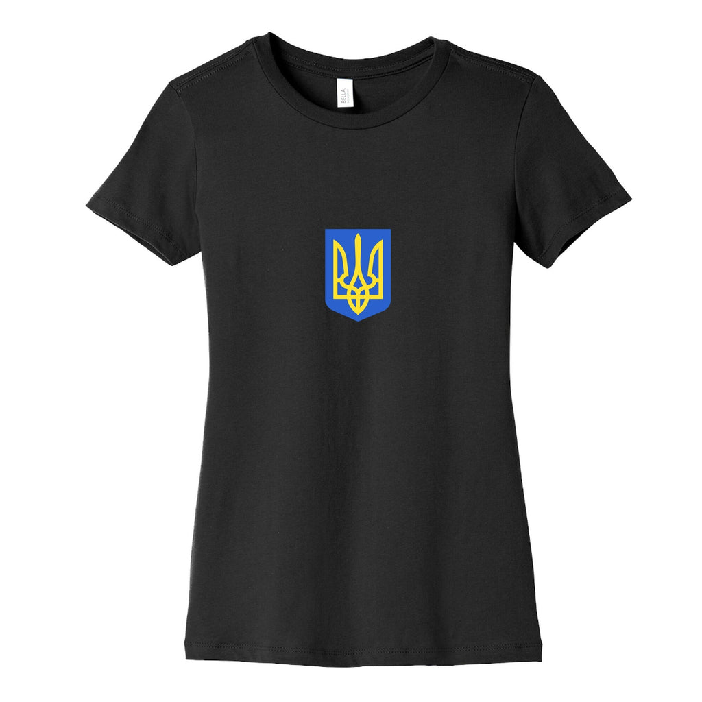 Zelensky Ukraine Trident Womens Cotton Tee Unisex