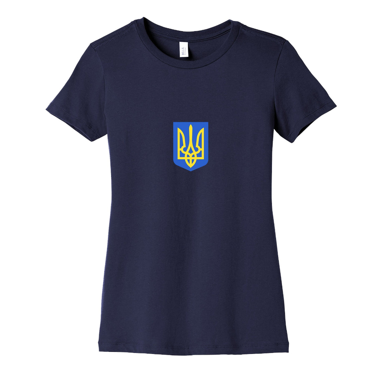 Zelensky Ukraine Trident Womens Cotton Tee Unisex