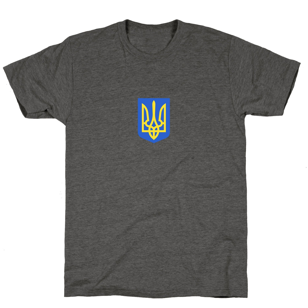 Zelensky Ukraine Trident Unisex Triblend Tee Unisex