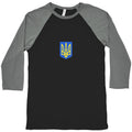 Zelensky Ukraine Trident Baseball Tee Unisex