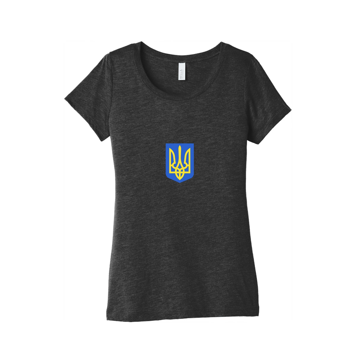 Zelensky Ukraine Trident Womens Triblend Tee Unisex