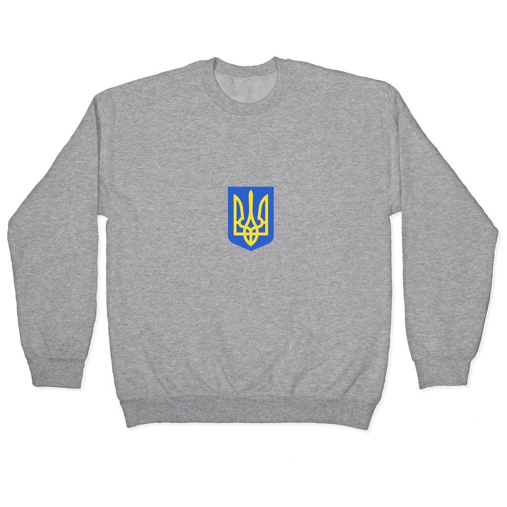 Zelensky Ukraine Trident Crewneck Unisex