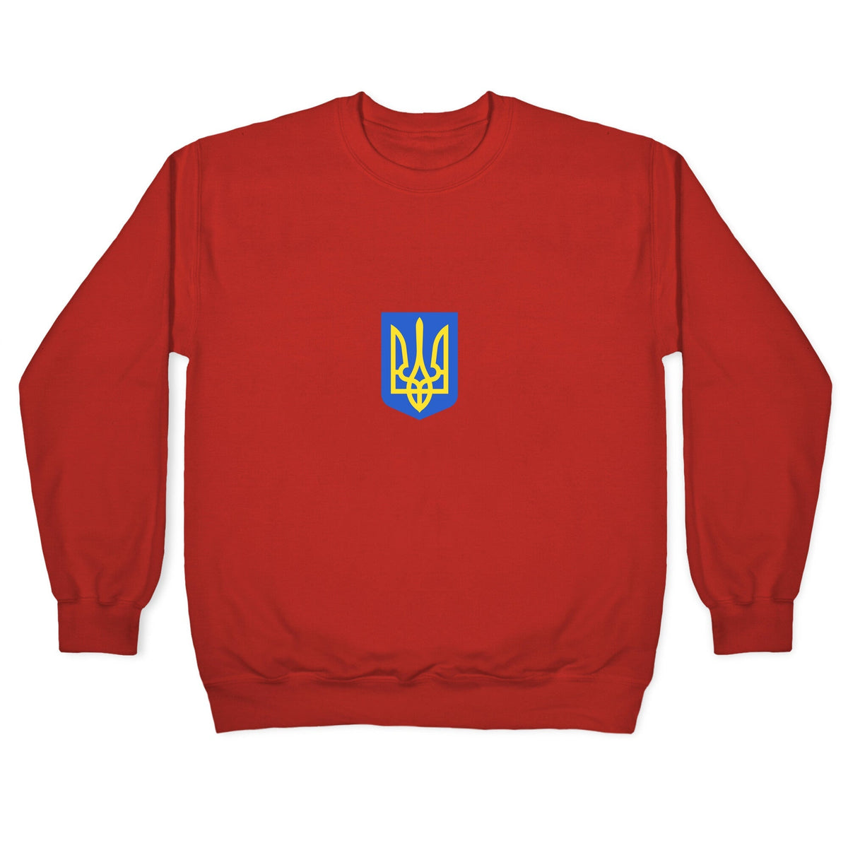 Zelensky Ukraine Trident Crewneck Unisex