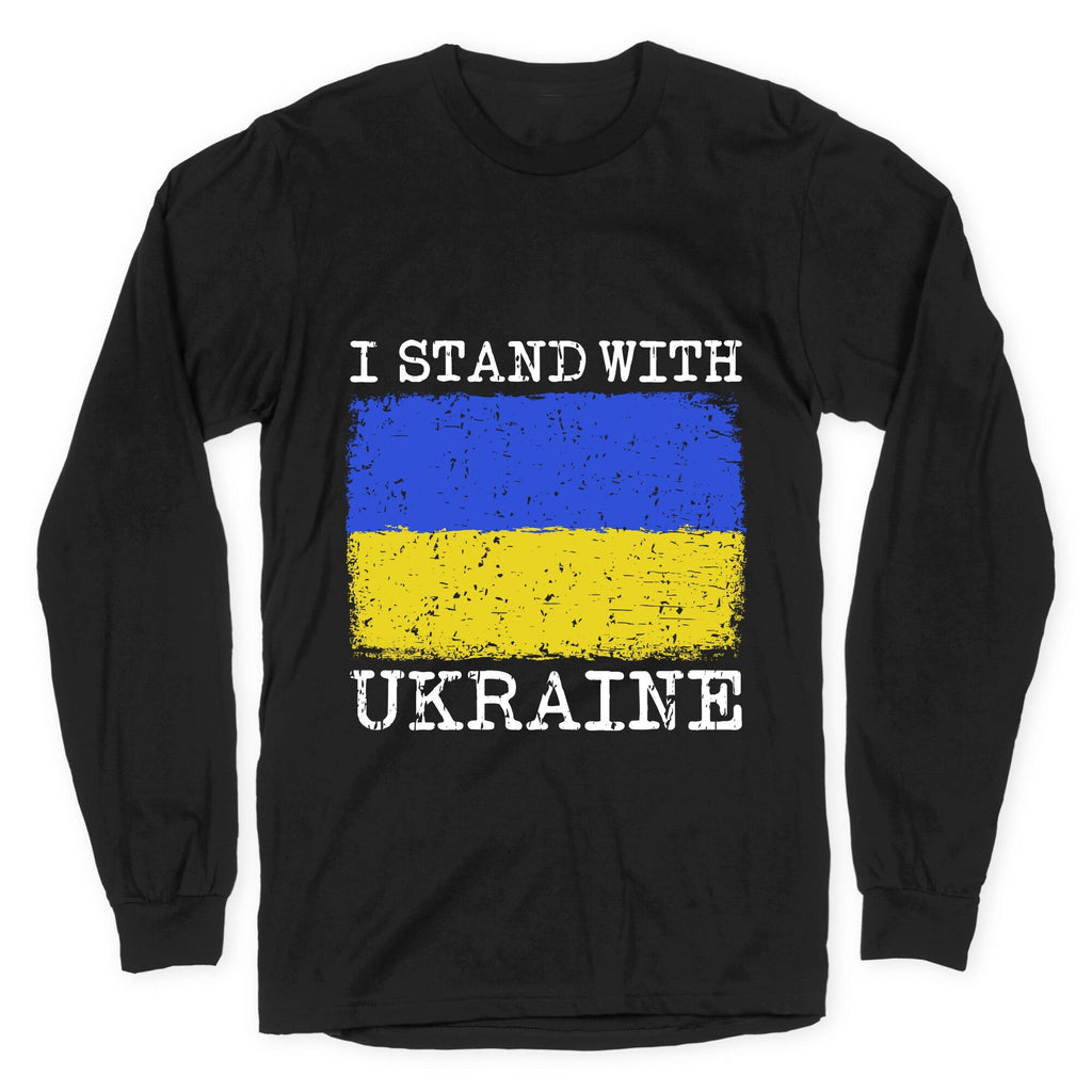 I Stand With Ukraine Longsleeve Tee Unisex