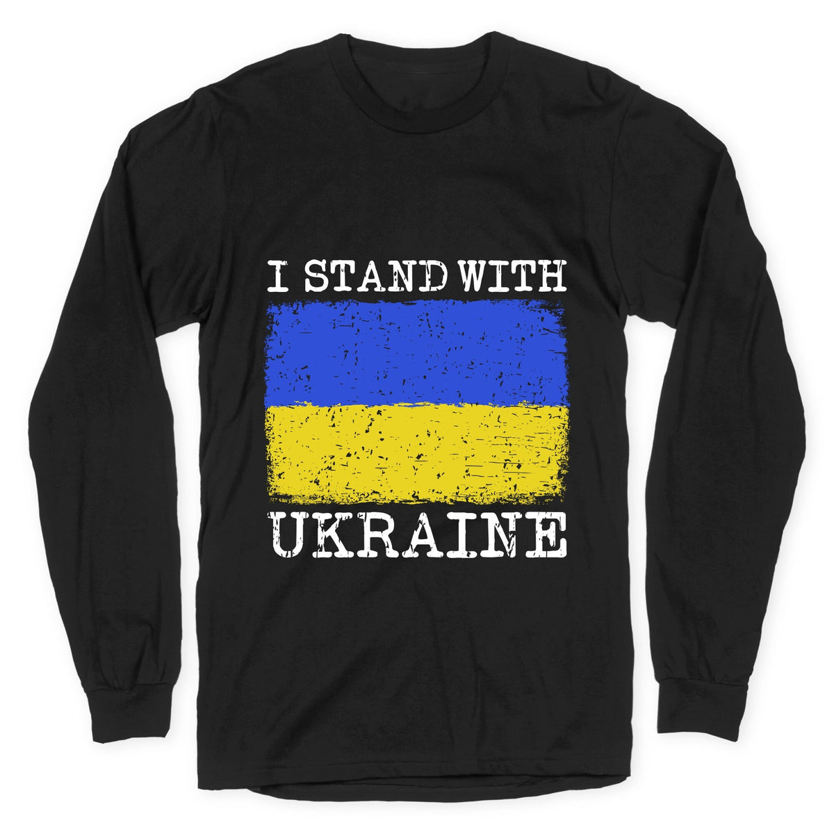 I Stand With Ukraine Longsleeve Tee Unisex