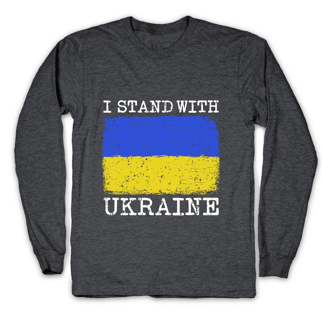 I Stand With Ukraine Longsleeve Tee Unisex