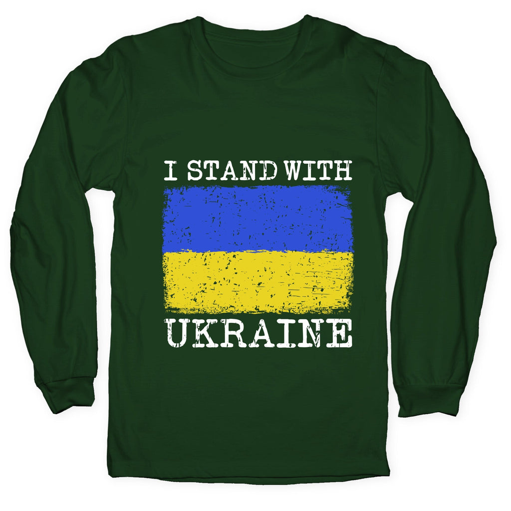 I Stand With Ukraine Longsleeve Tee Unisex