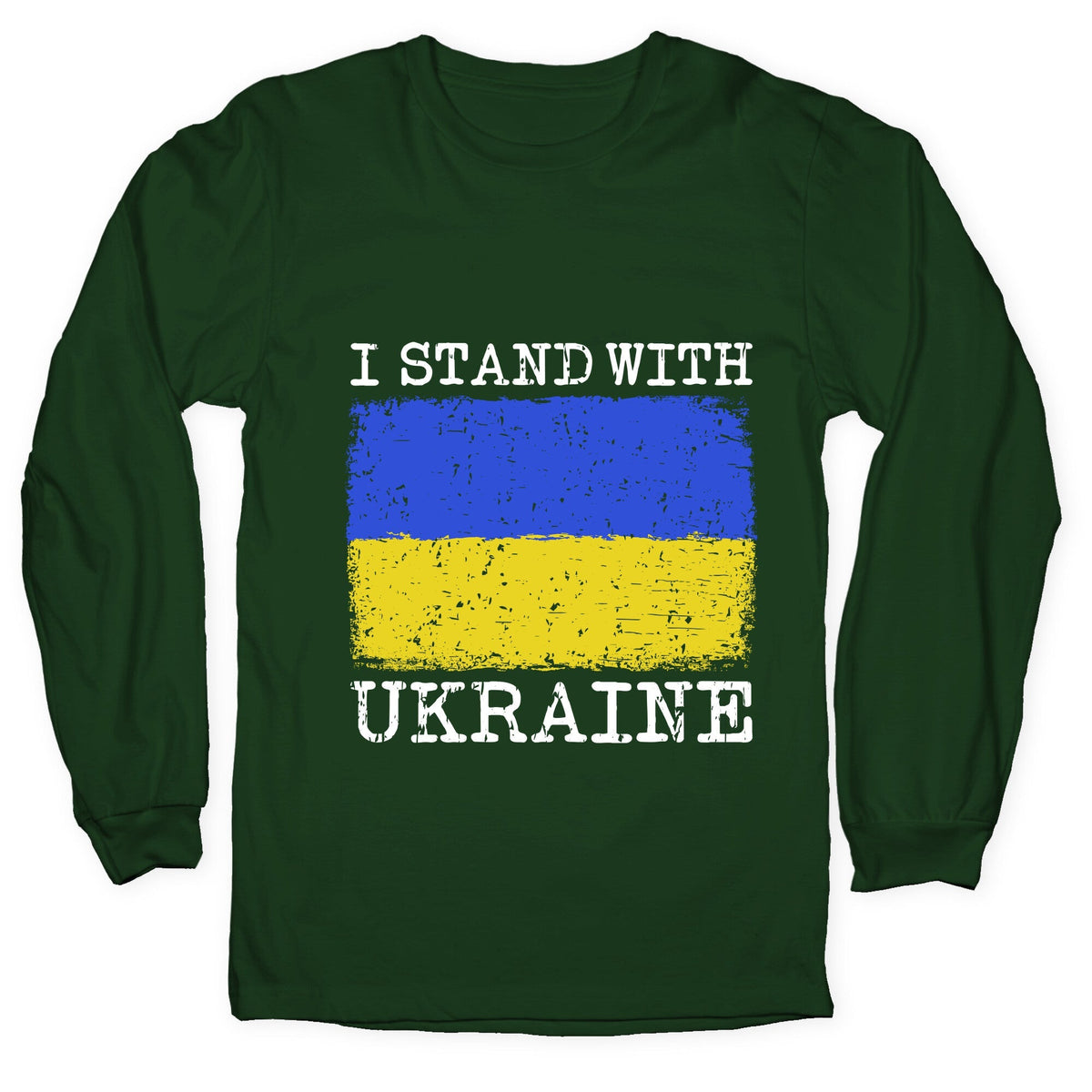 I Stand With Ukraine Longsleeve Tee Unisex