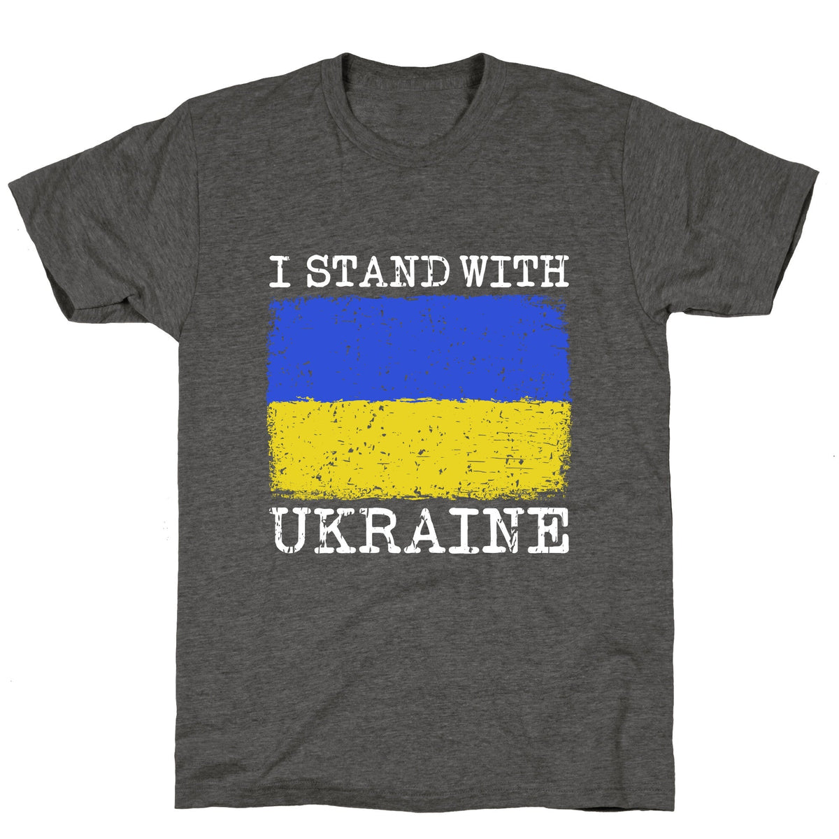 I Stand With Ukraine Unisex Triblend Tee Unisex