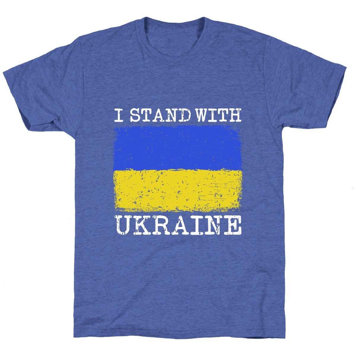 I Stand With Ukraine Unisex Triblend Tee Unisex
