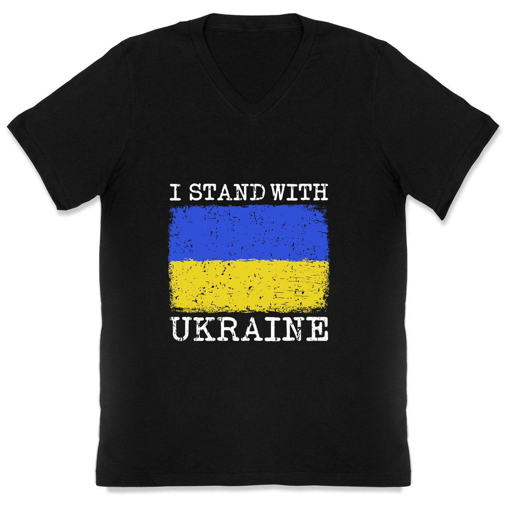 I Stand With Ukraine V-Neck Unisex