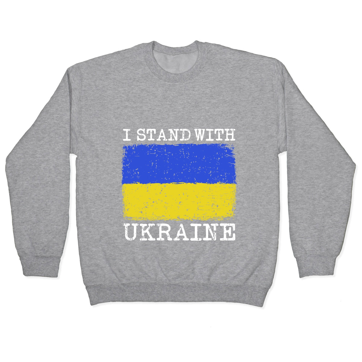I Stand With Ukraine Crewneck Unisex