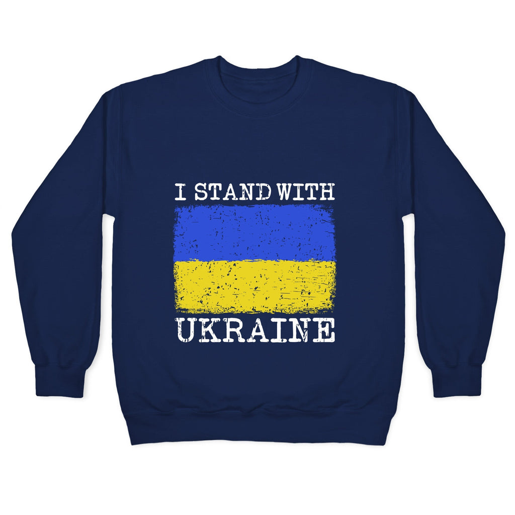 I Stand With Ukraine Crewneck Unisex