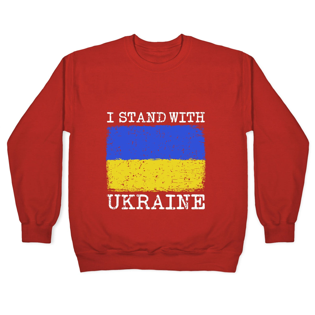 I Stand With Ukraine Crewneck Unisex