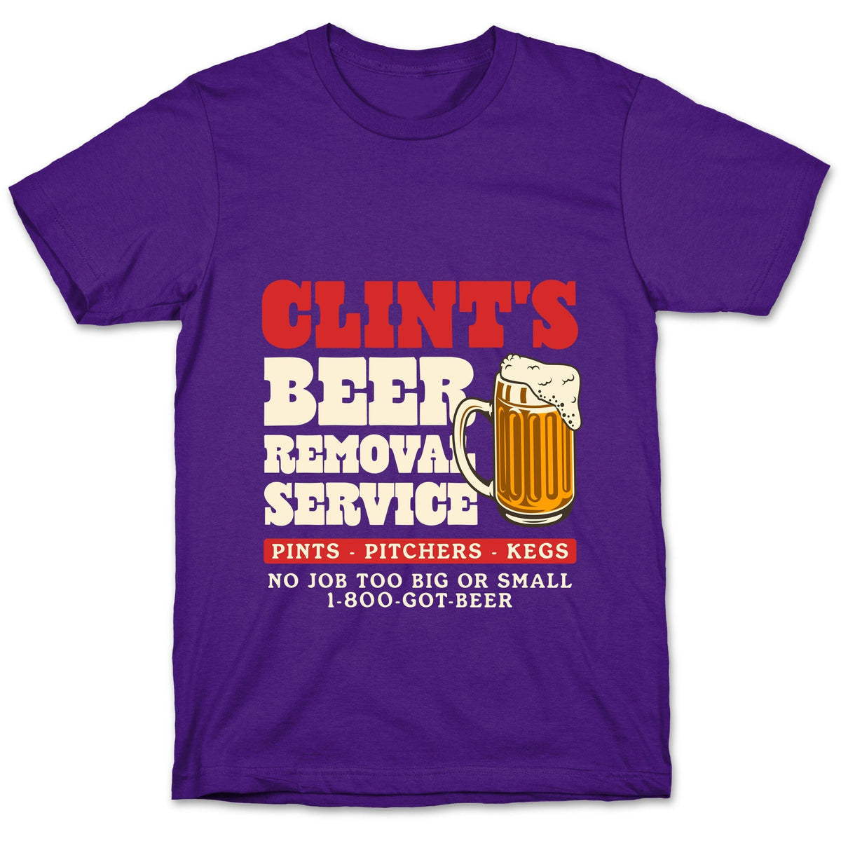 Clints Beer Removal Service Unisex