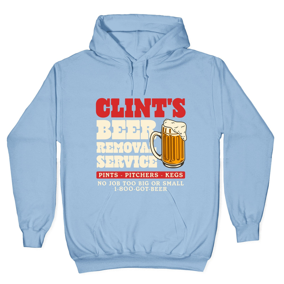 Clints Beer Removal Service Unisex