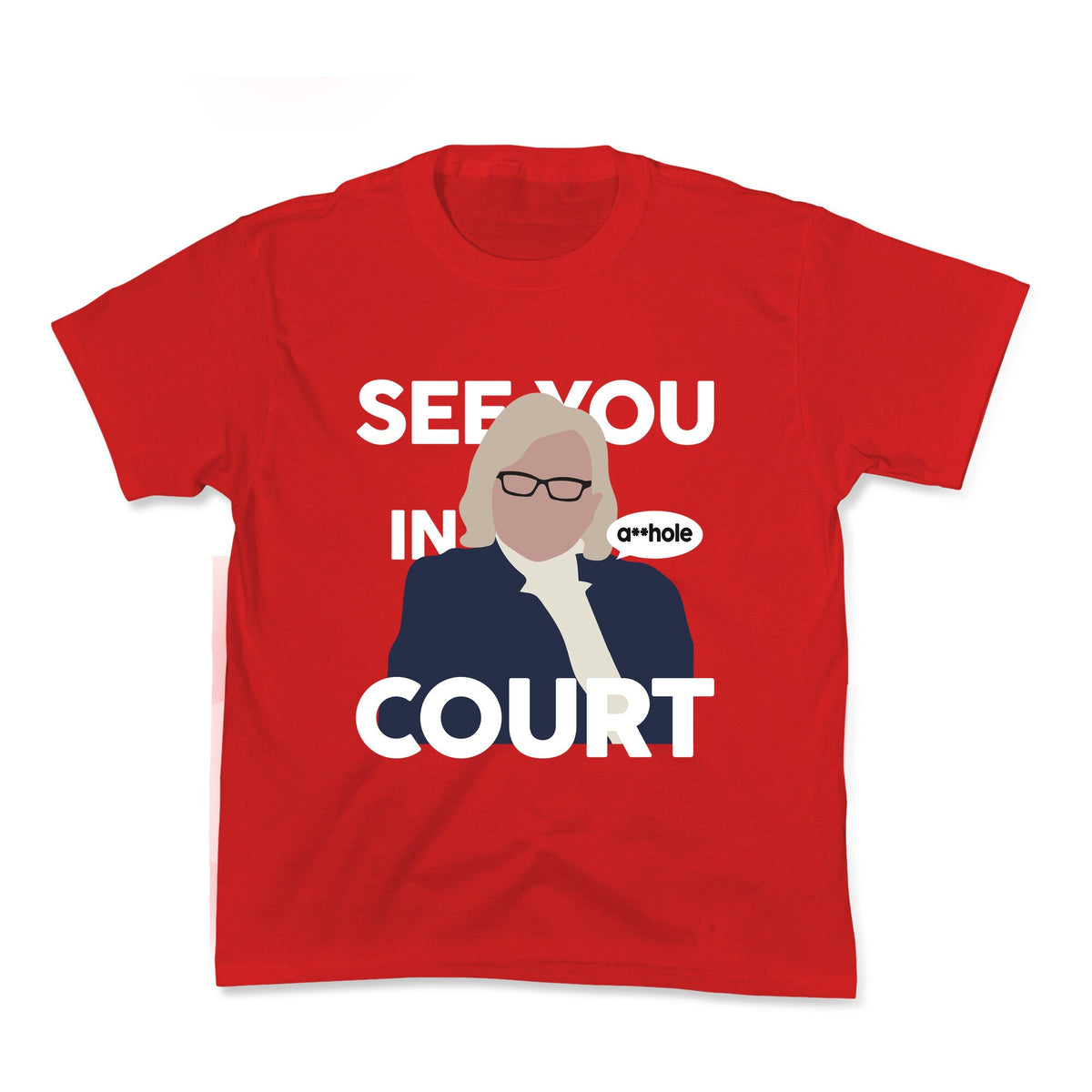 See You In Court Governor Janet Mills Kids Tee Unisex