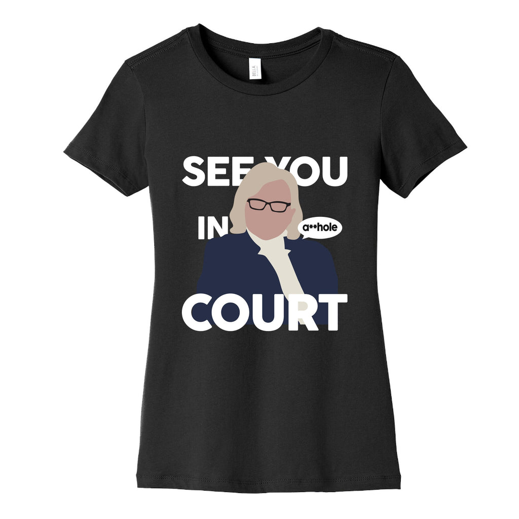 See You In Court Governor Janet Mills Womens Cotton Tee Unisex