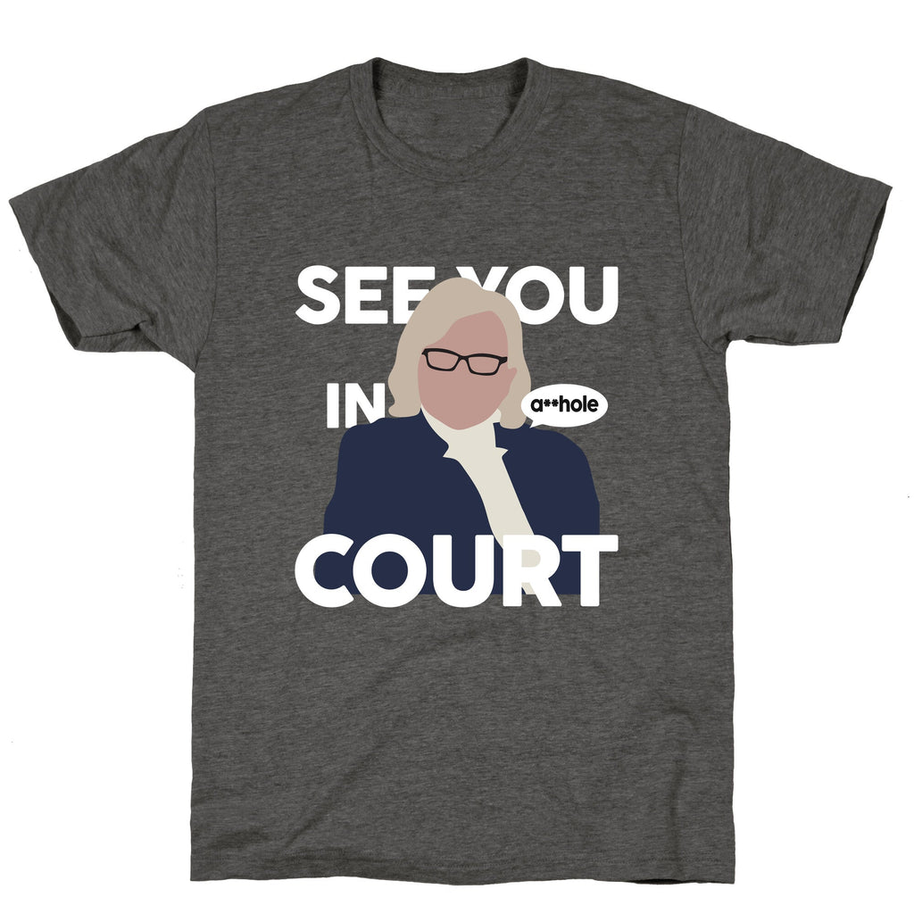 See You In Court Governor Janet Mills Unisex Triblend Tee Unisex