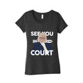 See You In Court Governor Janet Mills Womens Triblend Tee Unisex