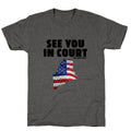 See You In Court Gov Janet Mills Unisex Triblend Tee Unisex