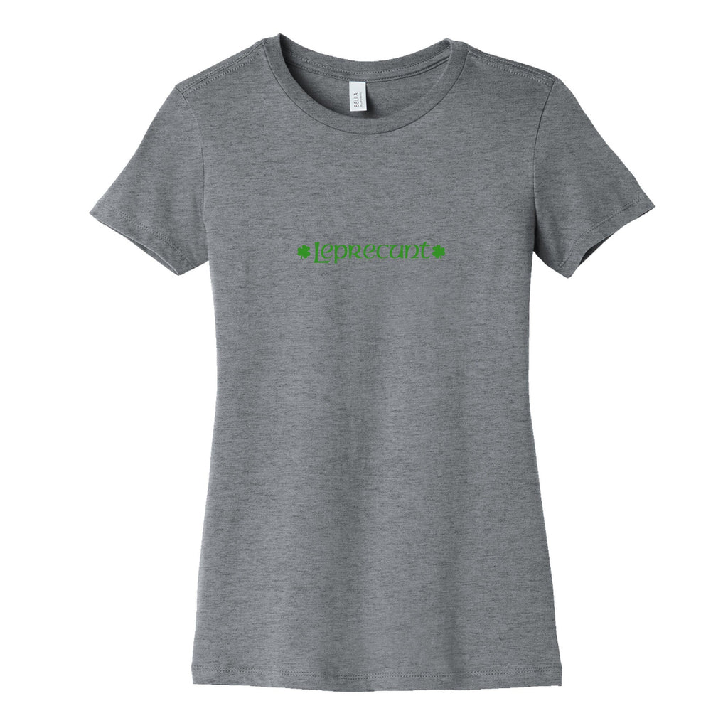 Leprecunt Womens Cotton Tee Unisex