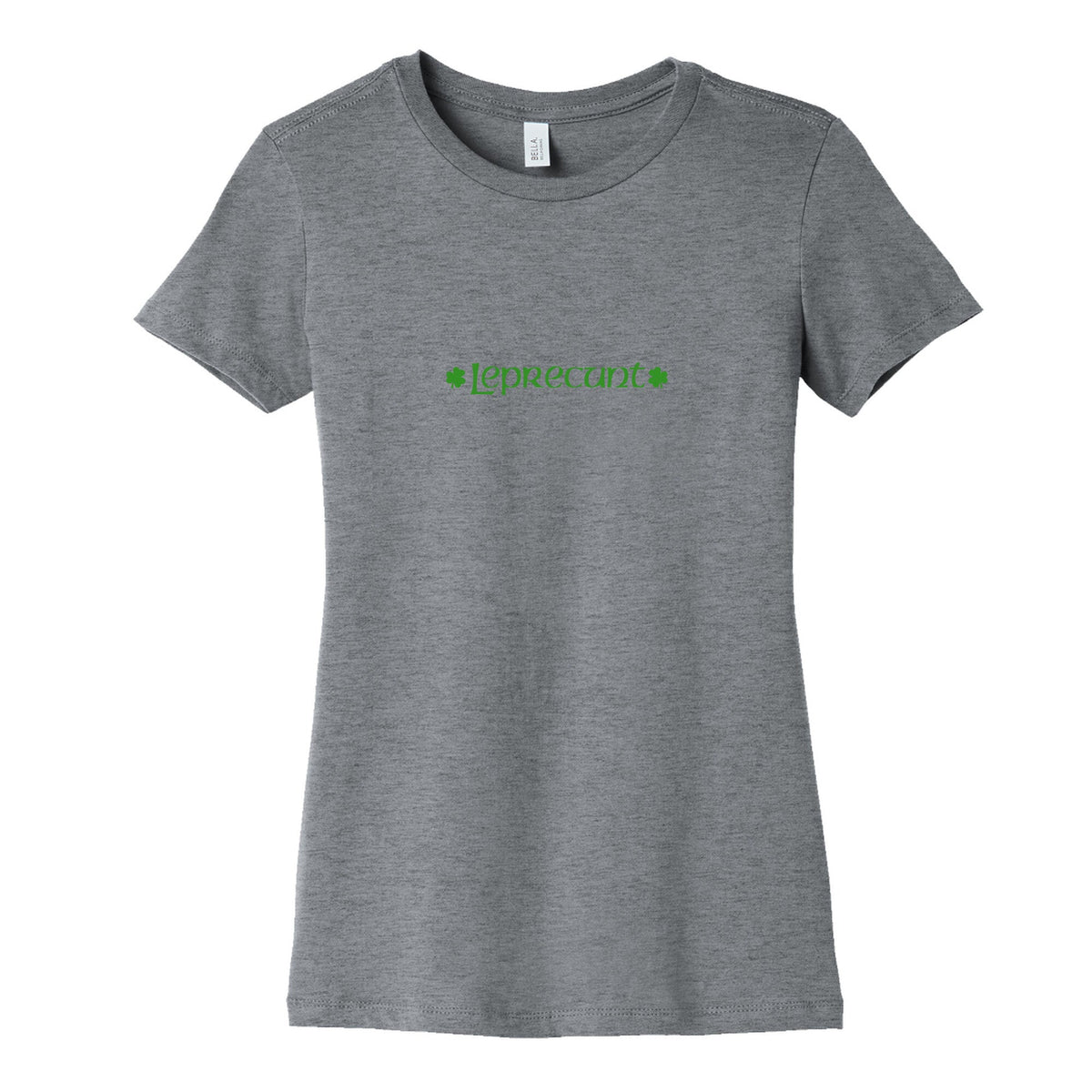 Leprecunt Womens Cotton Tee Unisex