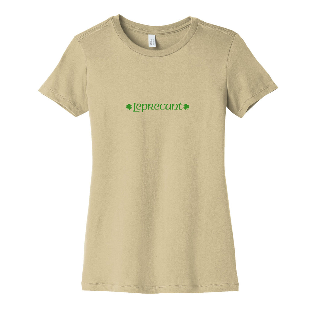 Leprecunt Womens Cotton Tee Unisex