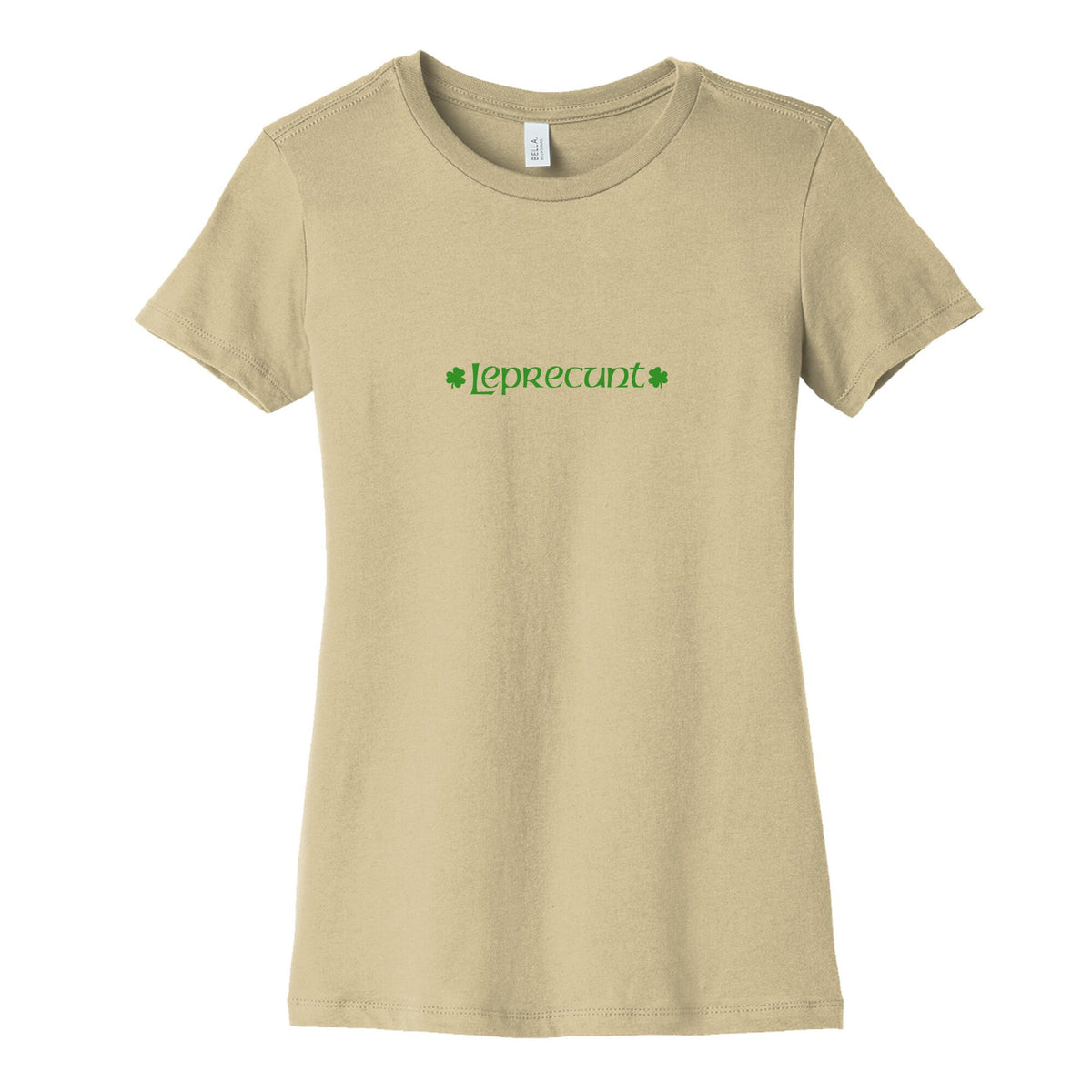 Leprecunt Womens Cotton Tee Unisex