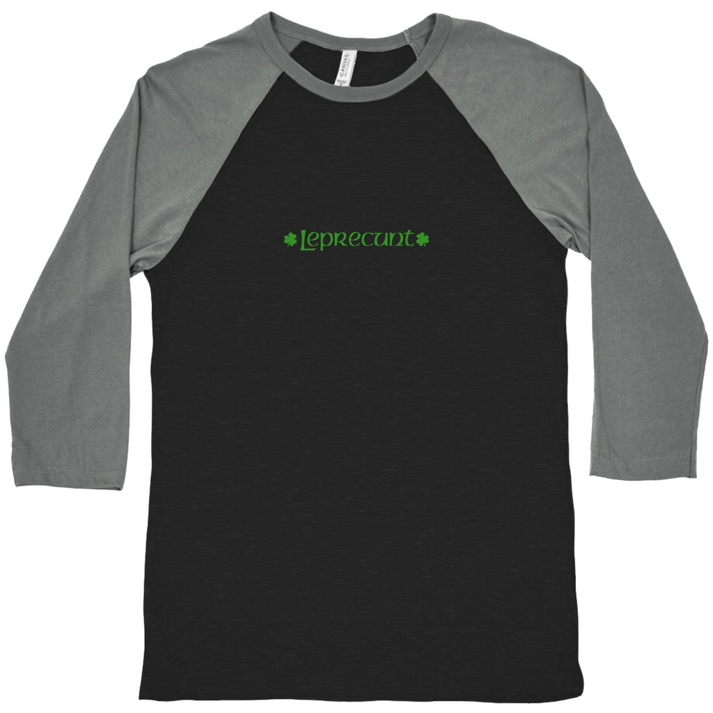 Leprecunt Baseball Tee Unisex
