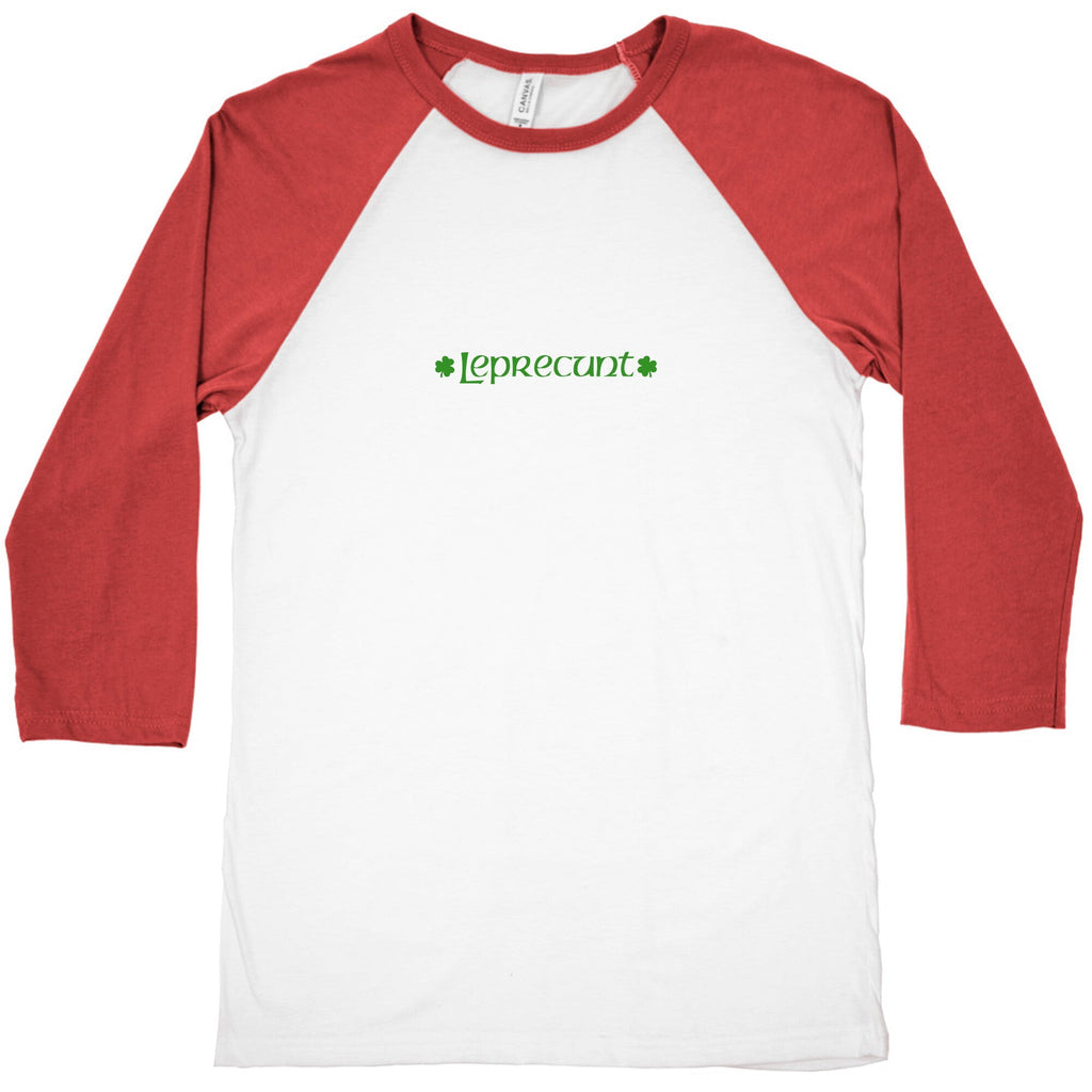Leprecunt Baseball Tee Unisex