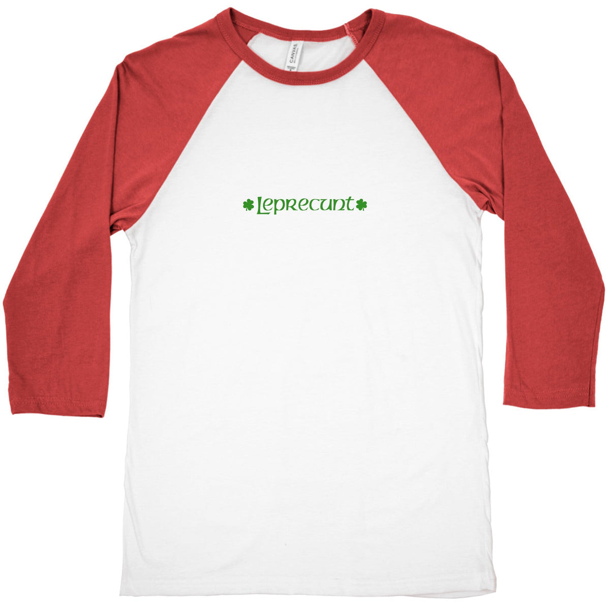 Leprecunt Baseball Tee Unisex