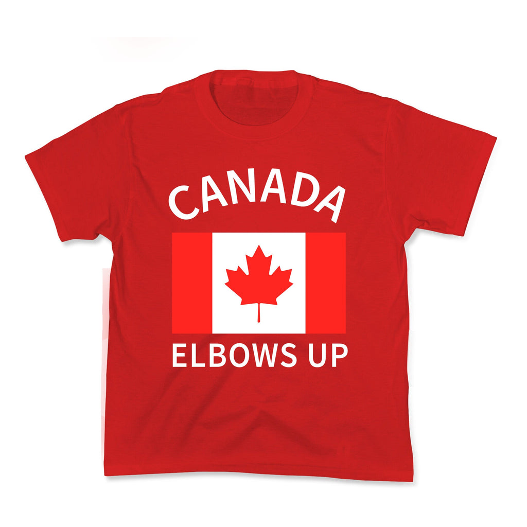 Elbows Up Canada Kids Tee Unisex