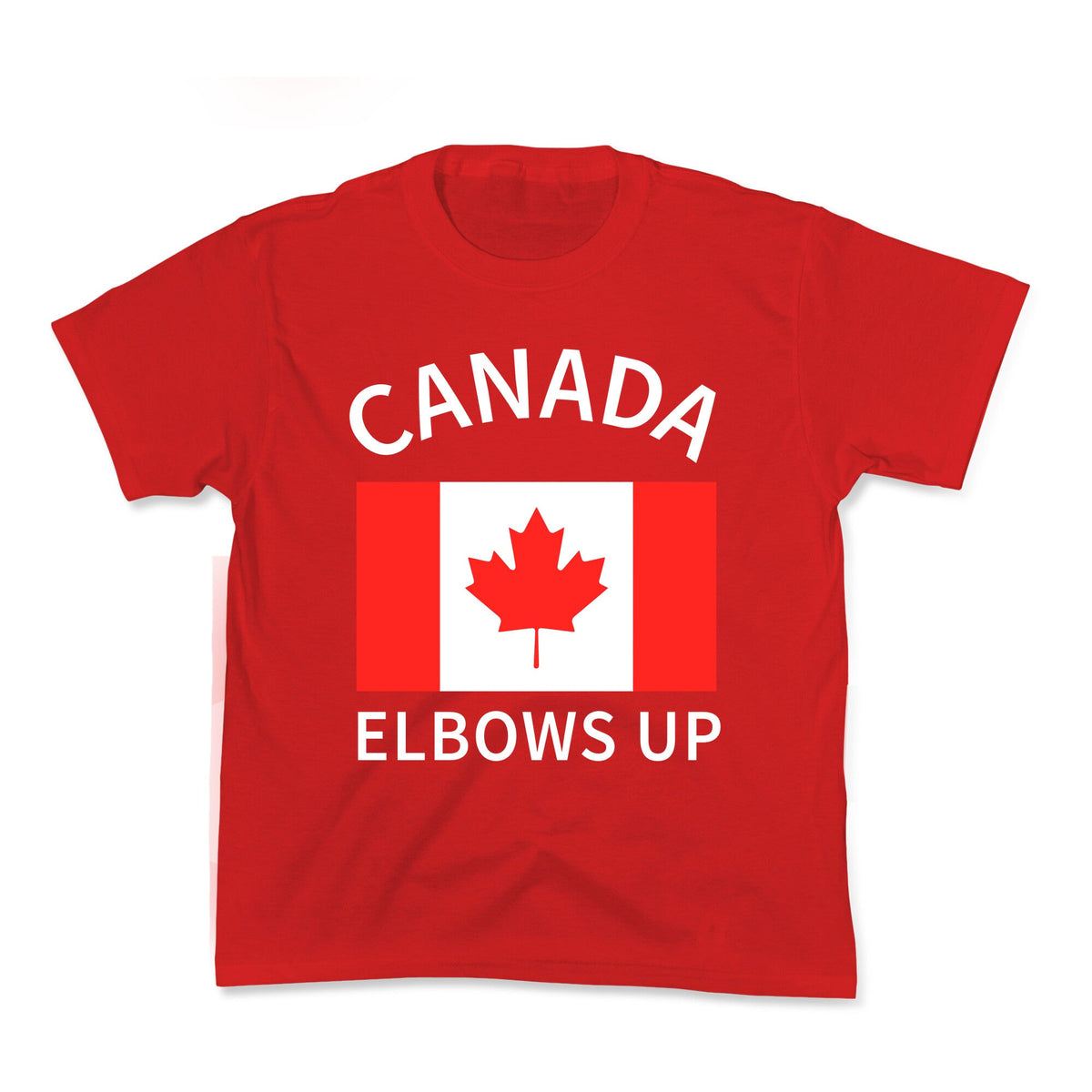 Elbows Up Canada Kids Tee Unisex