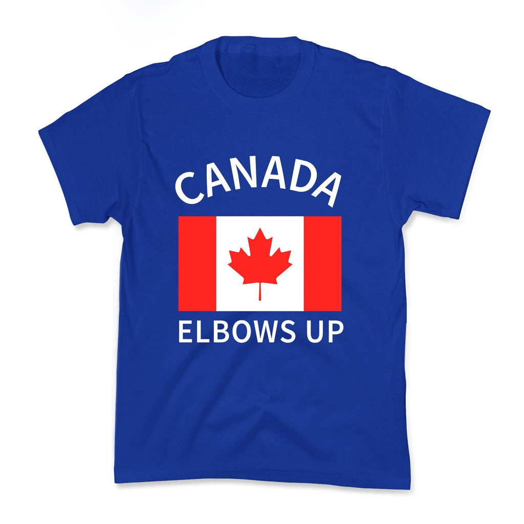 Elbows Up Canada Kids Tee Unisex