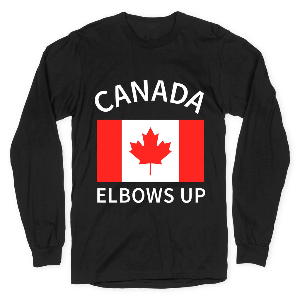 Elbows Up Canada Longsleeve Tee Unisex