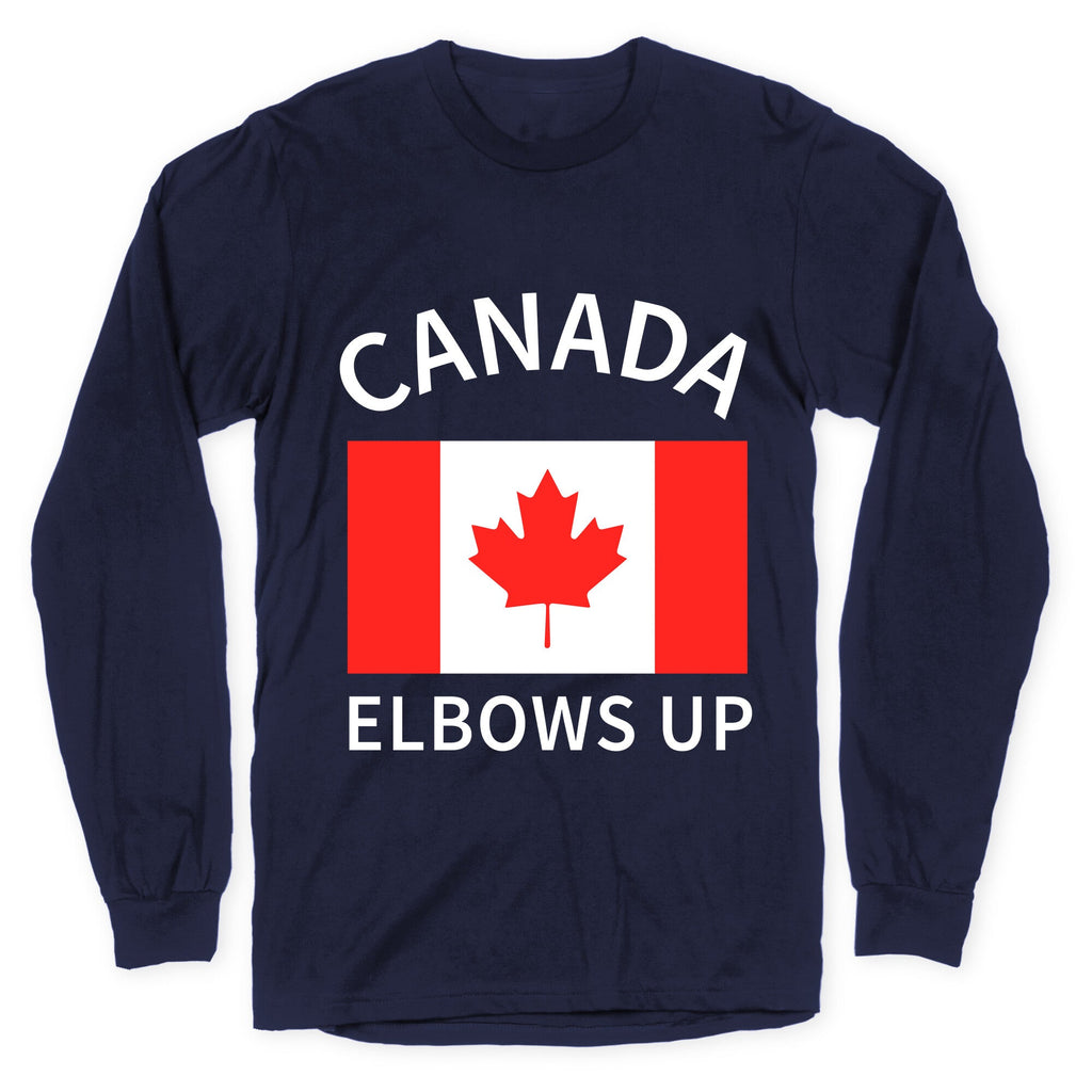 Elbows Up Canada Longsleeve Tee Unisex