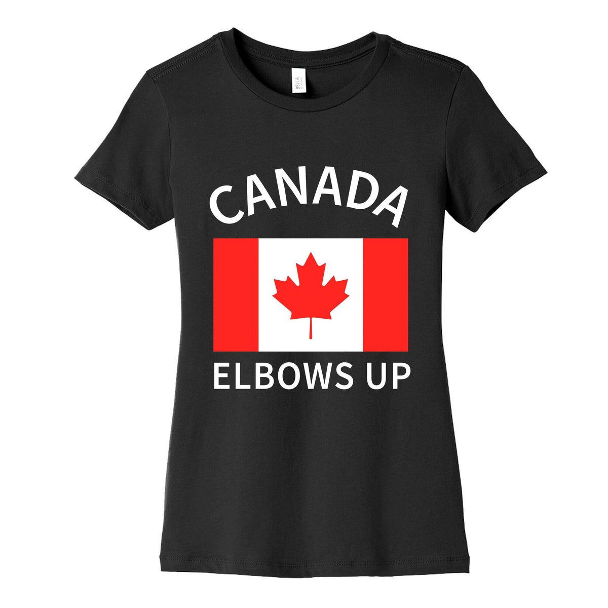 Elbows Up Canada Womens Cotton Tee Unisex