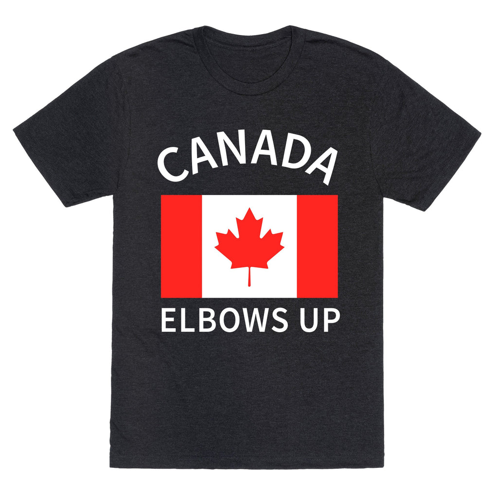 Elbows Up Canada Unisex Triblend Tee Unisex